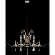 Signature Tinsley 8 Light 34.5 inch Heirloom Bronze Chandelier Ceiling Light