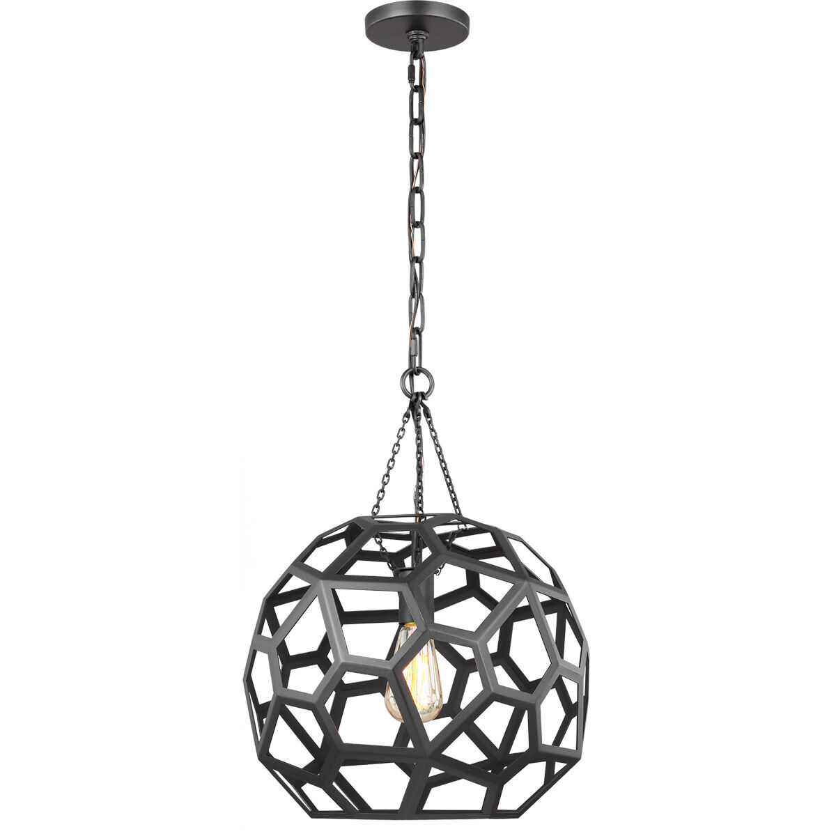 AH by Alexa Hampton Feccetta 1 Light 15.00 inch Pendant