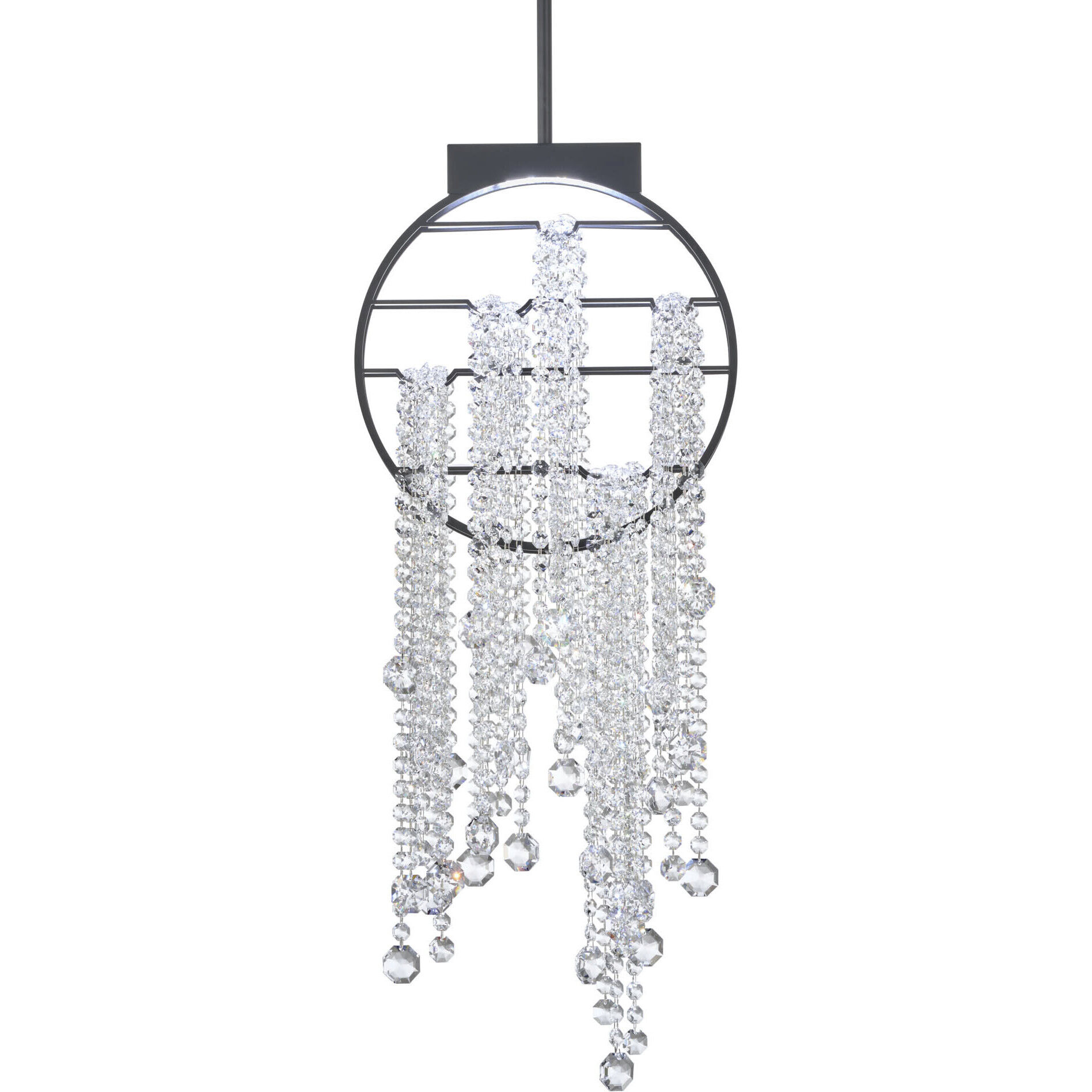 Forever Fantasia LED 3.25 inch Black Pendant Ceiling Light