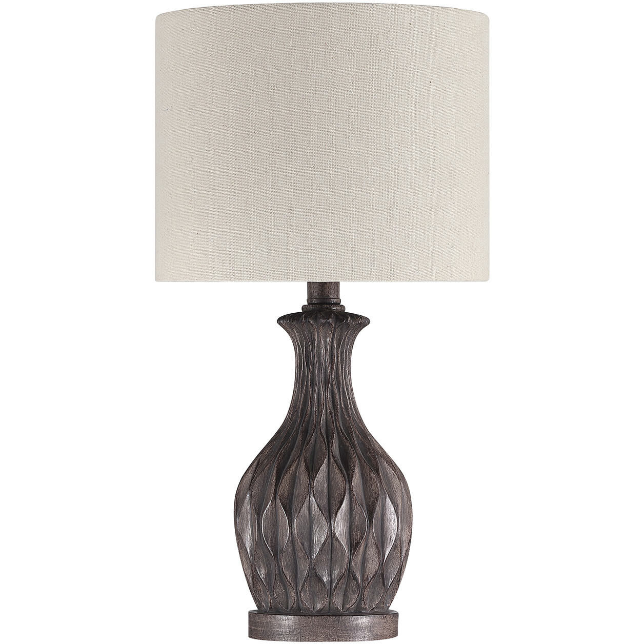Bejamin 17.72 inch 60 watt Painted Brown Table Lamp Portable Light