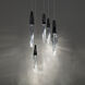 Kindjal LED 17 inch Black Multi-Light Pendant Ceiling Light, Beyond