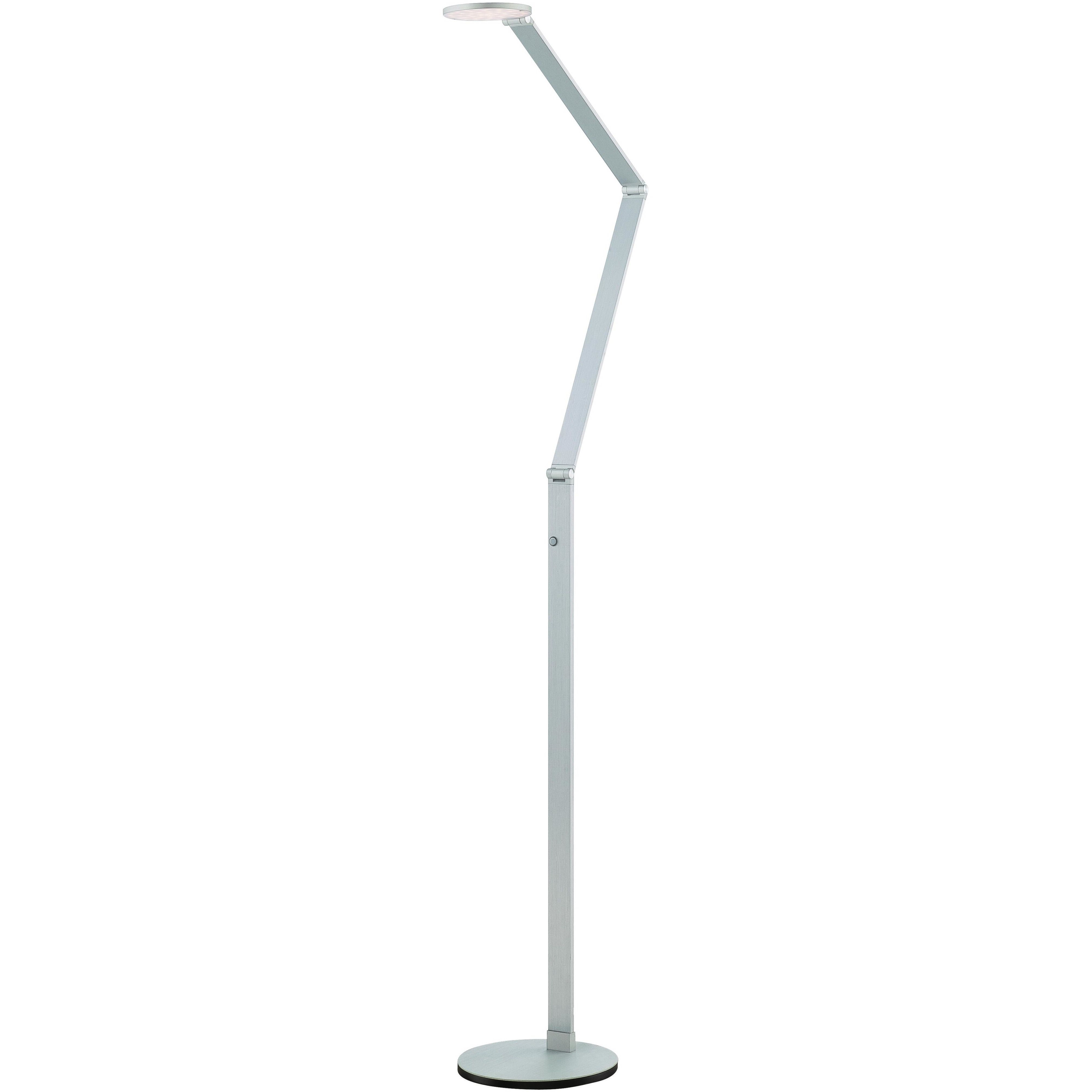 George Kovacs Task Portables 65.5 inch 12.00 watt Chiseled Nickel Floor Lamp Portable Light P305-2-654-L - Open Box