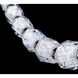Forever Seduction LED 102.1 inch Polished Nickel Modular Pendant Ceiling Light, Remote Driver