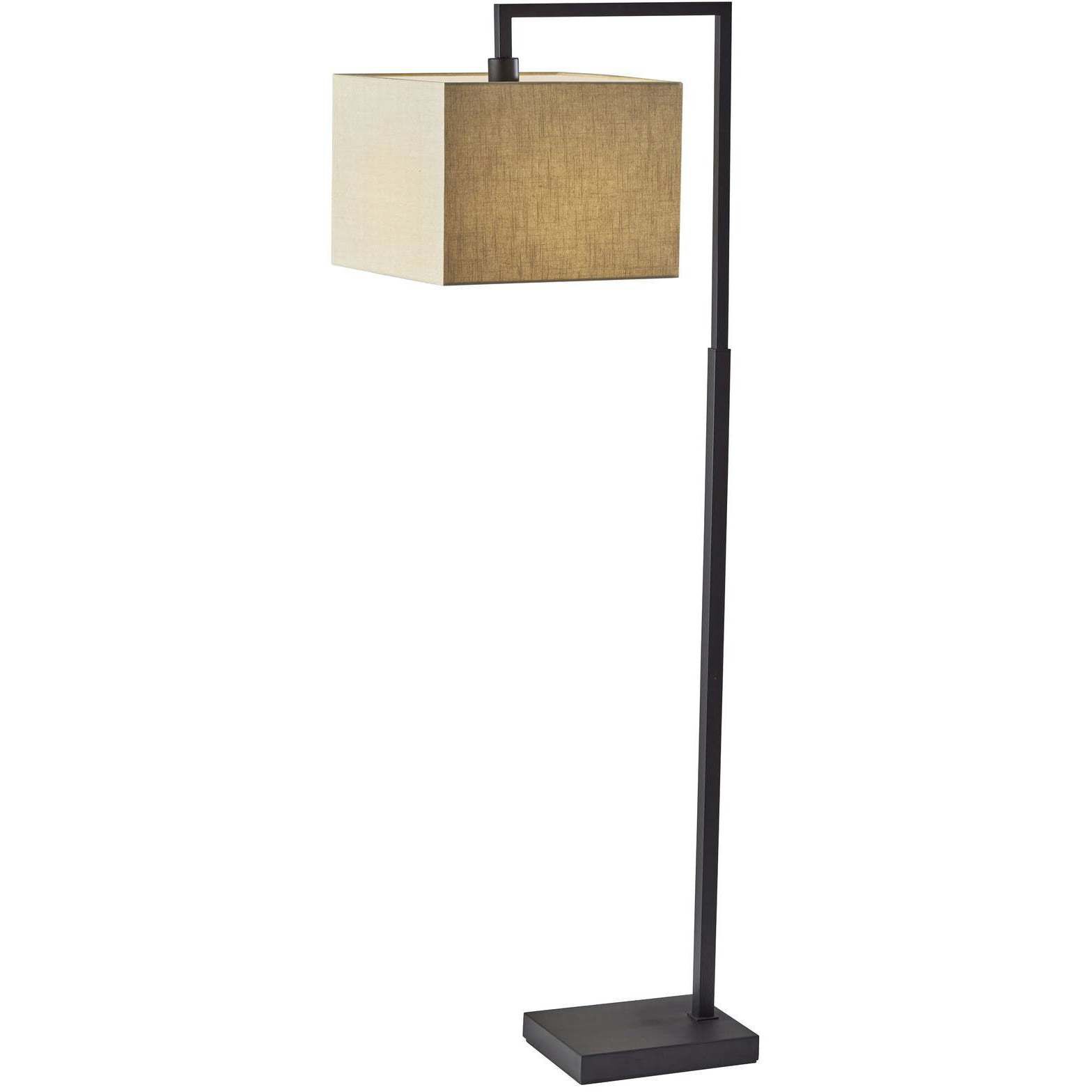 Richard 60 inch 100 watt Black Floor Lamp Portable Light