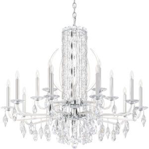 Sarella 15 Light 41 inch Stainless Steel Chandelier Ceiling Light in Spectra, Polished Stainless Steel