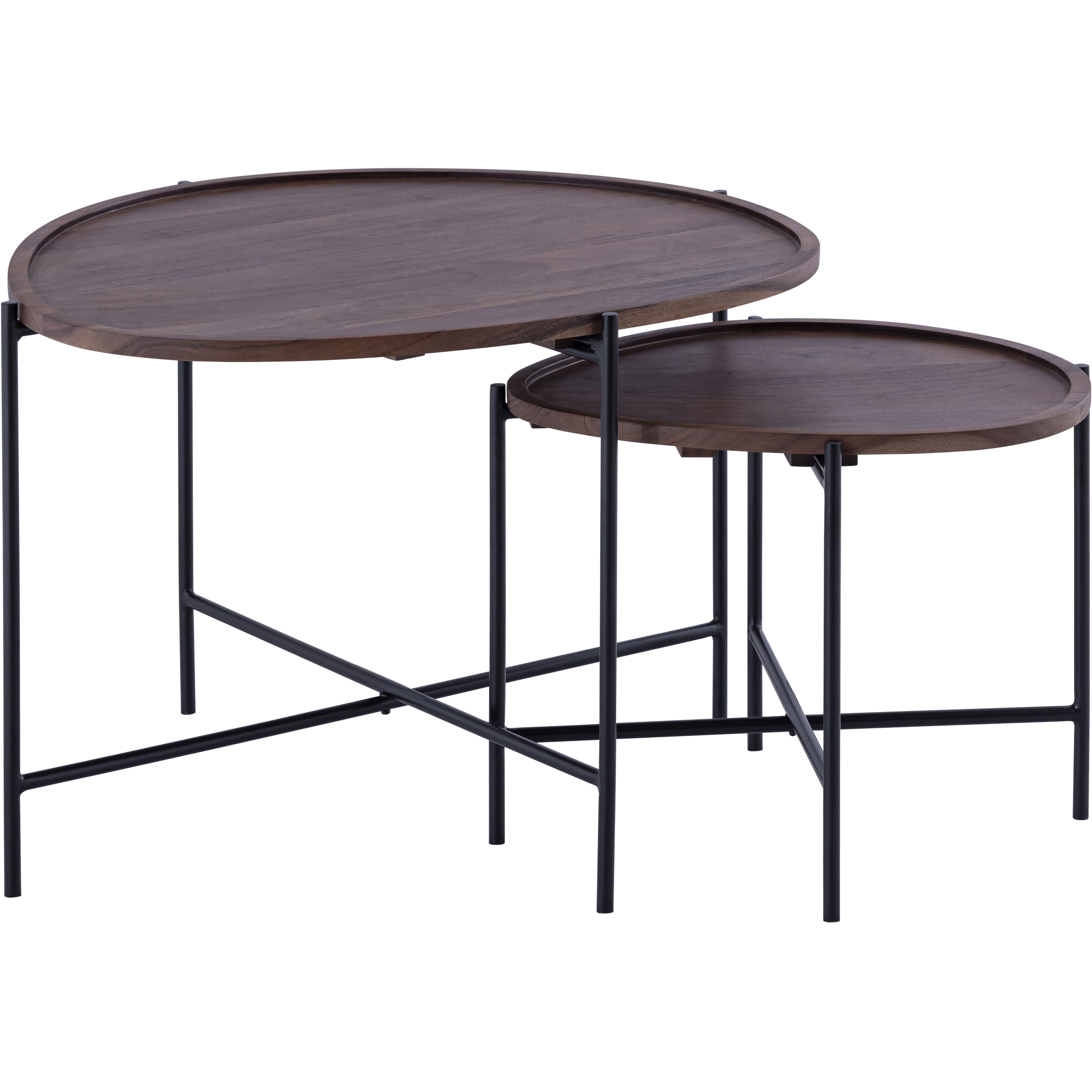 Koda 26 X 23 inch Walnut Table Set