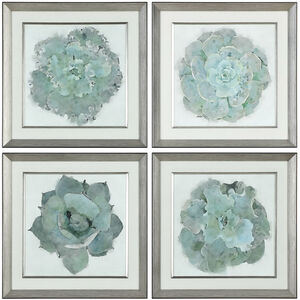 Natural Beauties 22 X 22 inch Prints, Set of 4