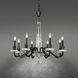 Signature Amadeus 8 Light 34 inch Matte Black Chandelier Ceiling Light, Schonbek Signature