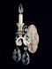 Renaissance 1 Light 5.5 inch Antique Silver Wall Sconce Wall Light in Heritage