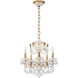 Century 5 Light 17 inch French Gold Chandelier Ceiling Light