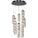 Signature Verve LED 17 inch Stainless Steel Multi-Light Pendant Ceiling Light