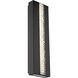 Beyond Cascade LED 24 inch Black Outdoor Wall Light, Beyond