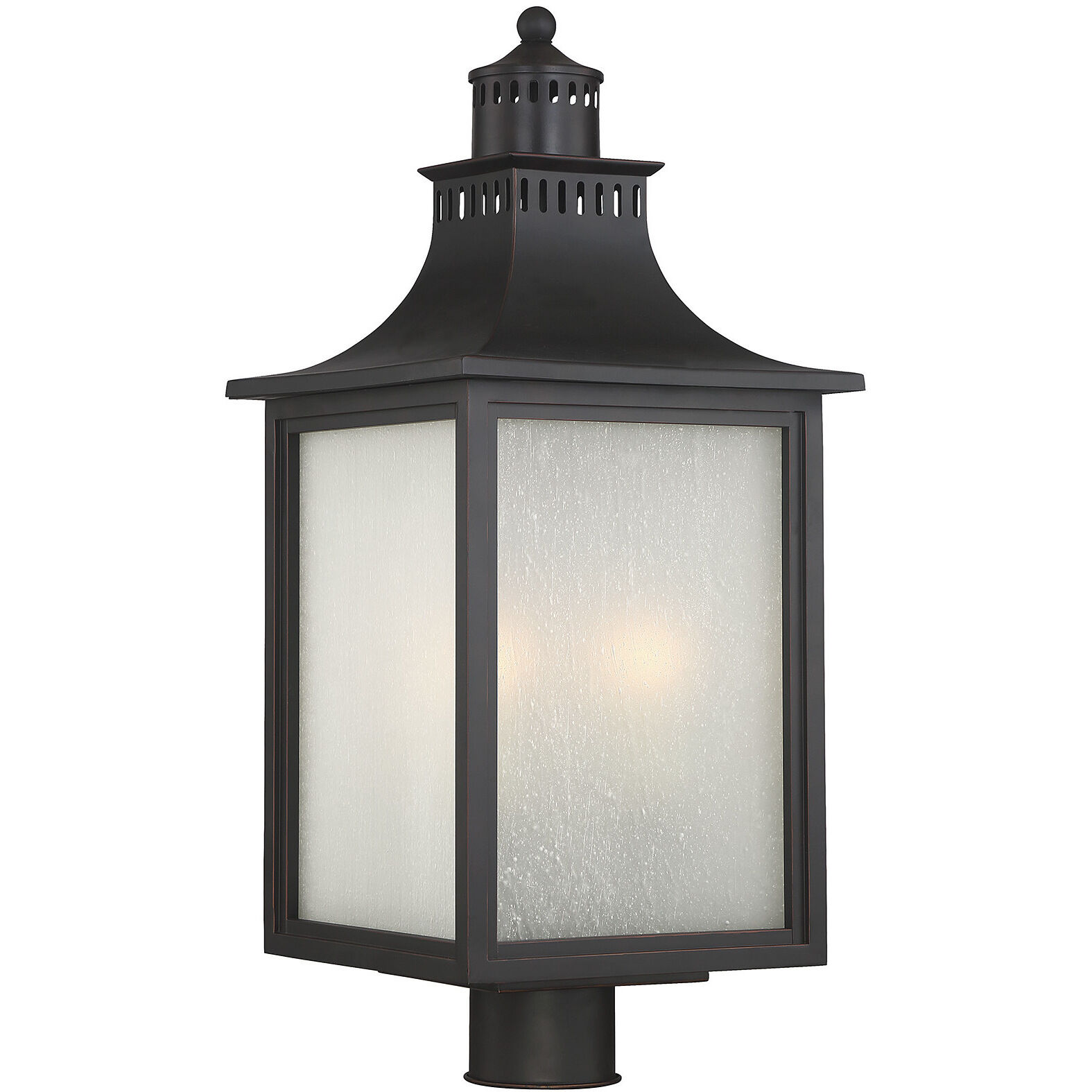 Monte Grande 3 Light 10.00 inch Post Light & Accessory