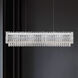 Signature Tahitian LED 47.9 inch Antique Silver Linear Pendant Ceiling Light, Schonbek Signature
