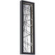 Beyond Dreamcatcher LED 24.1 inch Black Outdoor Wall Light, Beyond