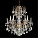 New Orleans 10 Light 28 inch Silver Chandelier Ceiling Light in Polished Silver, New Orleans Swarovski