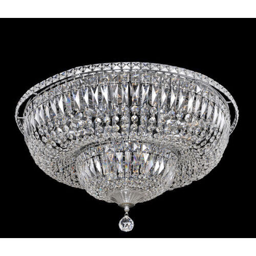 Betti 16 Light 24 inch Chrome Flush Mount Ceiling Light