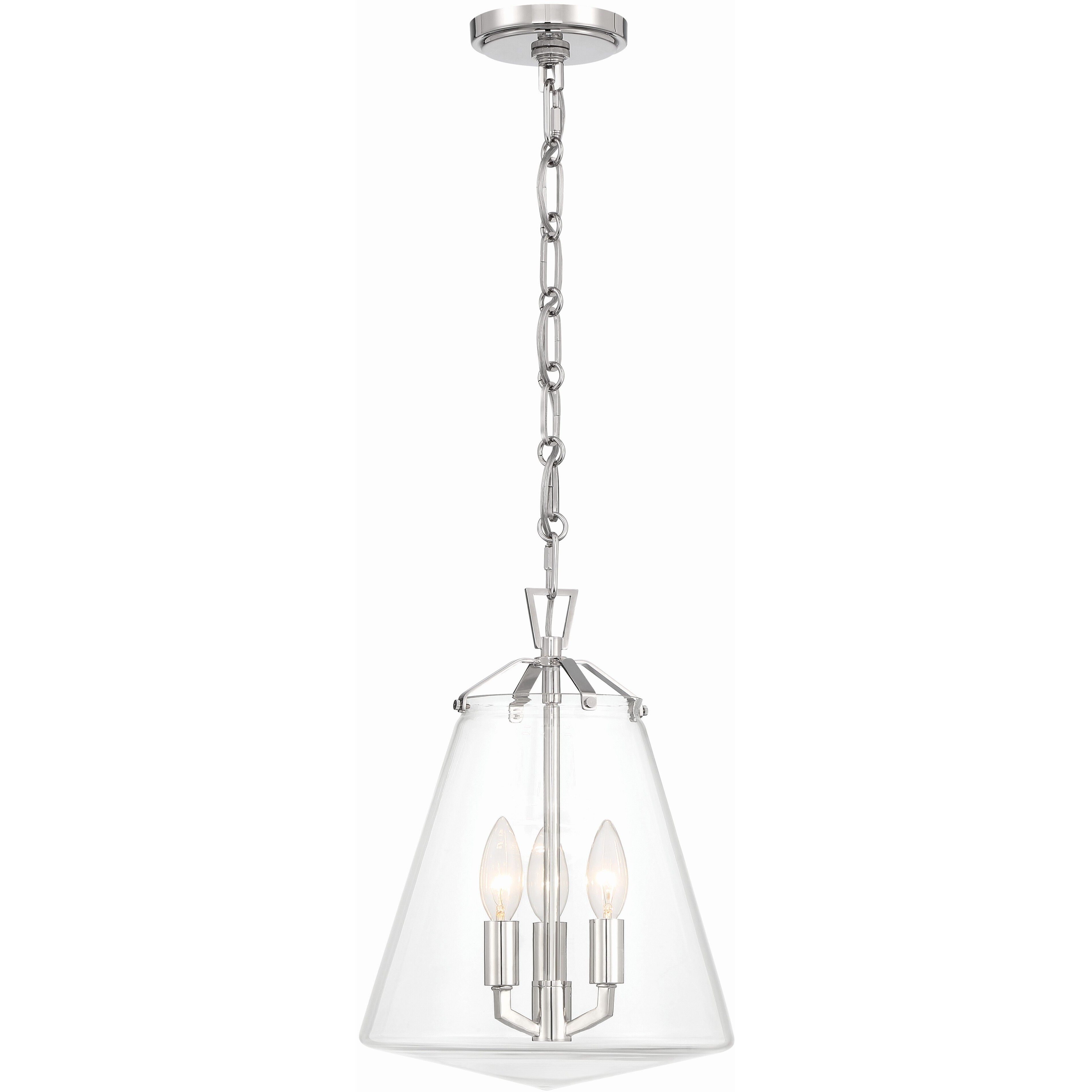 Voss 3 Light 11.00 inch Mini Chandelier
