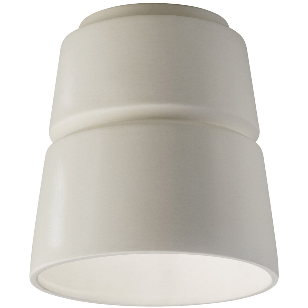 Radiance Collection LED 7.5 inch Real Rust Flush-Mount Ceiling Light