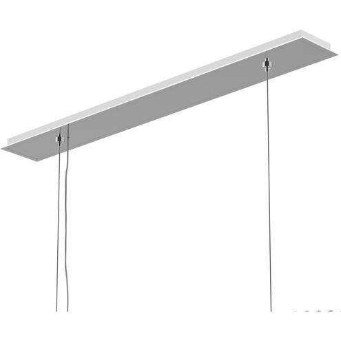Refrax 21 Light 48 inch Stainless Steel Linear Pendant Ceiling Light in Swarovski, Geometrix