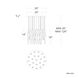 Beyond Kindjal LED 26 inch Polished Nickel Multi-Light Pendant Ceiling Light, Beyond