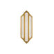Beyond Ariana LED 3.75 inch Aged Brass ADA Wall Sconce Wall Light