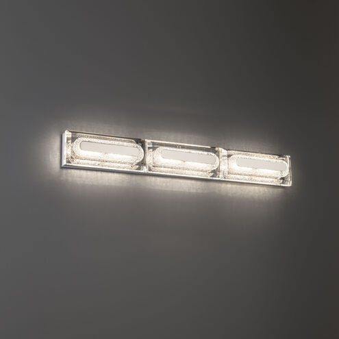Soiree LED 28 inch Polished Nickel Bath Vanity & Wall Light, Beyond