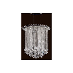 Trilliane Strands 8 Light 25 inch Polished Stainless Steel Pendant Ceiling Light in Radiance