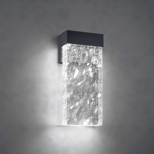 Beyond Glacio LED 3 inch Black ADA Wall Sconce Wall Light