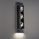 Strata LED 22 inch Black Outdoor Wall Light, Beyond
