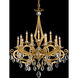 Signature Persephone 15 Light 33.5 inch Heirloom Gold Chandelier Ceiling Light