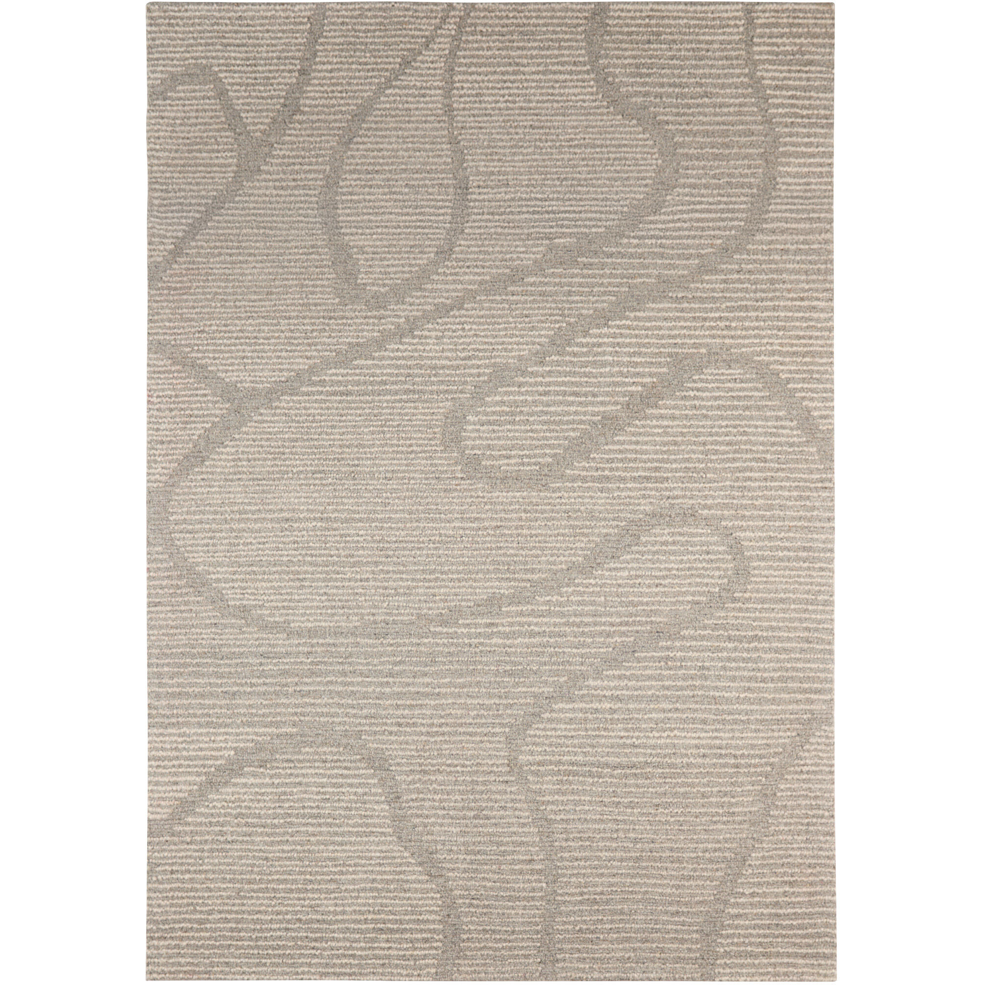 Contempo Black and Beige Indoor Rug