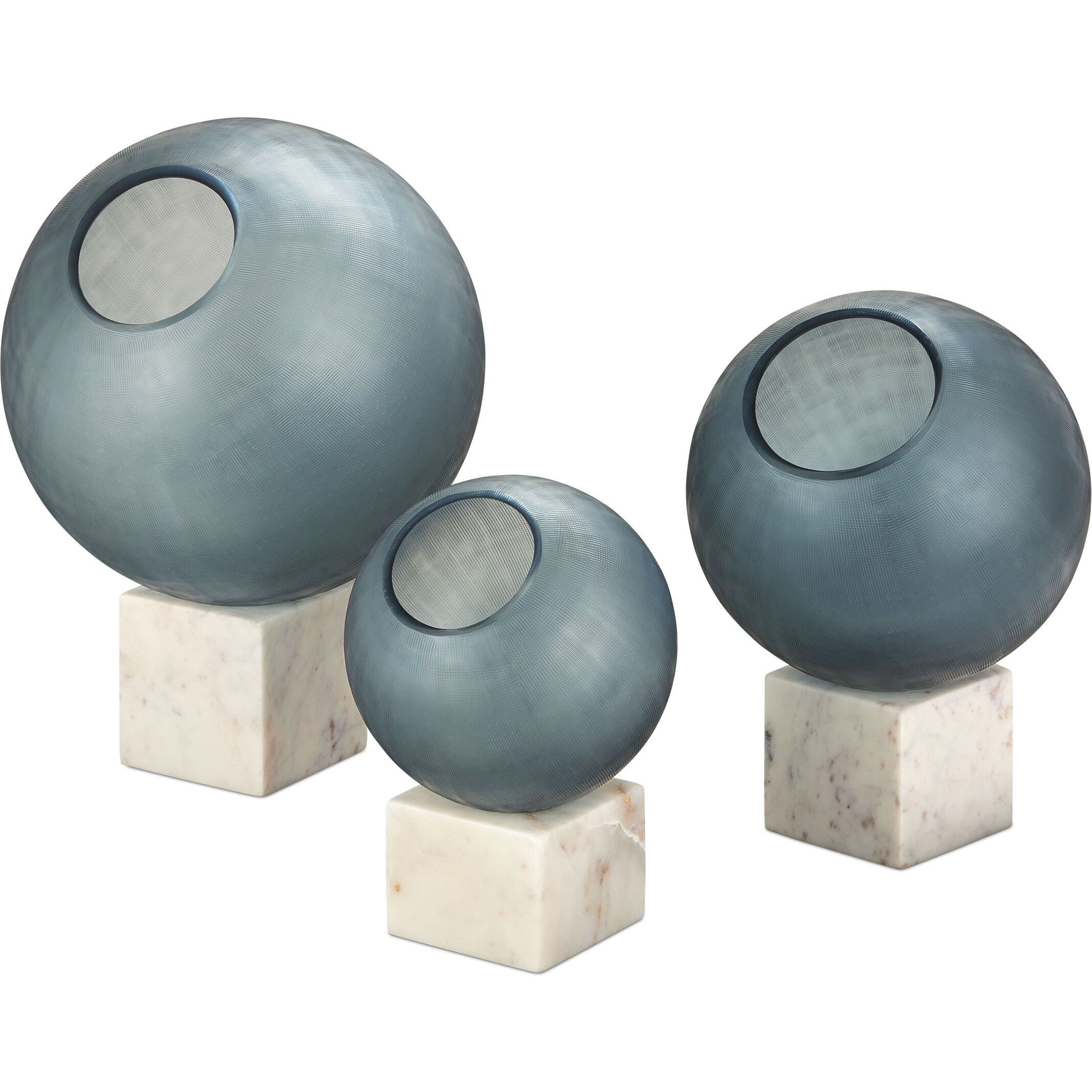 Fresno 13.5 X 9.75 inch Orb Objet, Set of 3