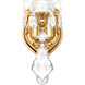 La Scala 1 Light 8 inch Heirloom Gold Wall Sconce Wall Light
