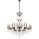 La Scala 24 Light 46 inch Heirloom Bronze Chandelier Ceiling Light in Heritage, Heirloom Bronze Cast