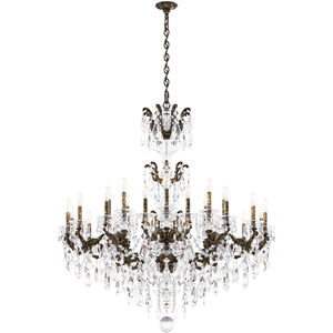 La Scala 24 Light 46 inch Heirloom Bronze Chandelier Ceiling Light in Heritage, Heirloom Bronze Cast