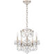 Century 5 Light 17 inch Antique Silver Chandelier Ceiling Light