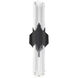 Beyond Sabine LED 4 inch Black ADA Wall Sconce Wall Light