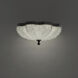 Signature Cupola LED 16 inch Black Flush Mount Ceiling Light