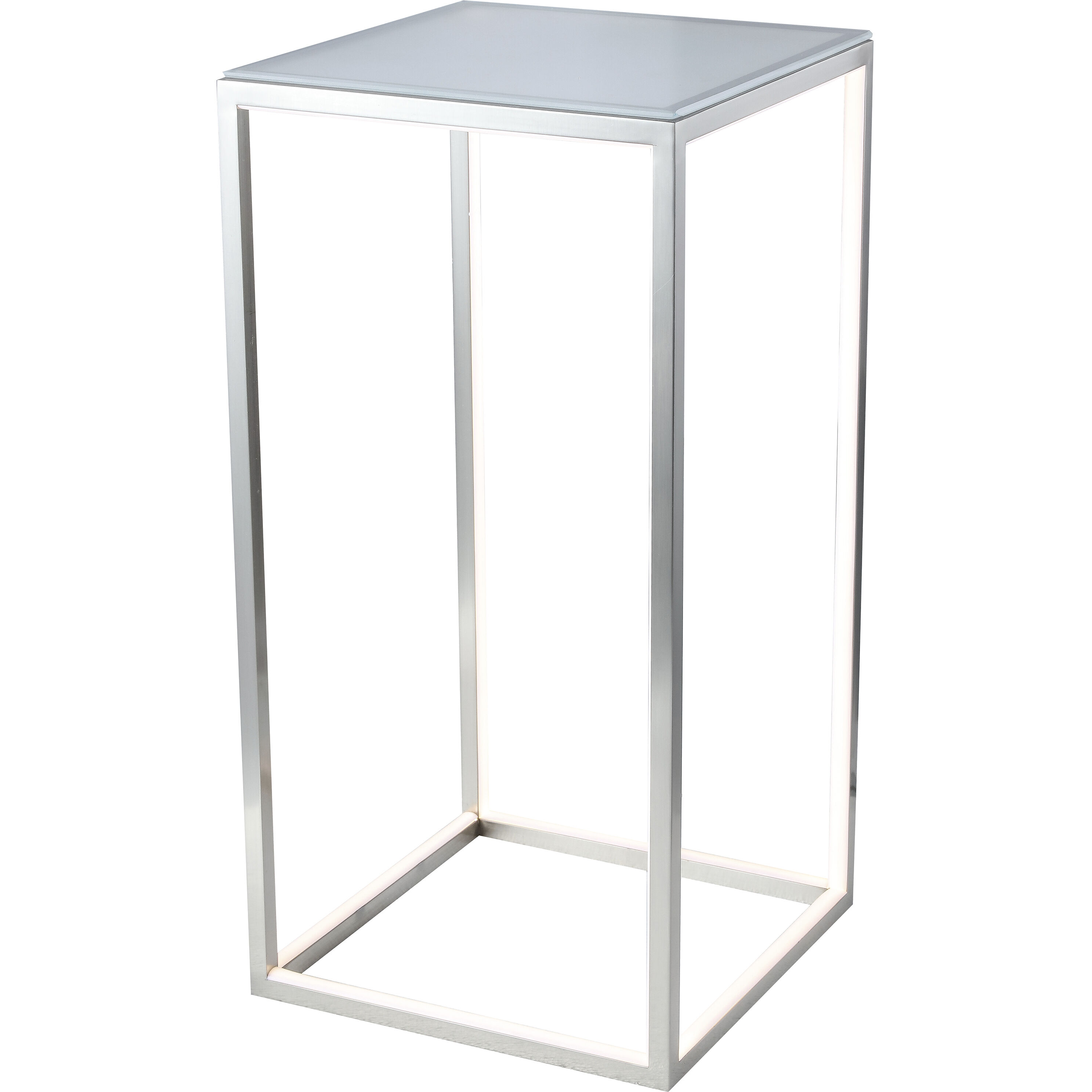 Canada 27.6 X 13.8 inch Nickel Side Table