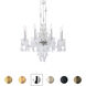 Signature Rainier 8 Light 26 inch Heirloom Gold Chandelier Ceiling Light