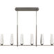Beyond Devotion 6 Light 47.25 inch Island Light