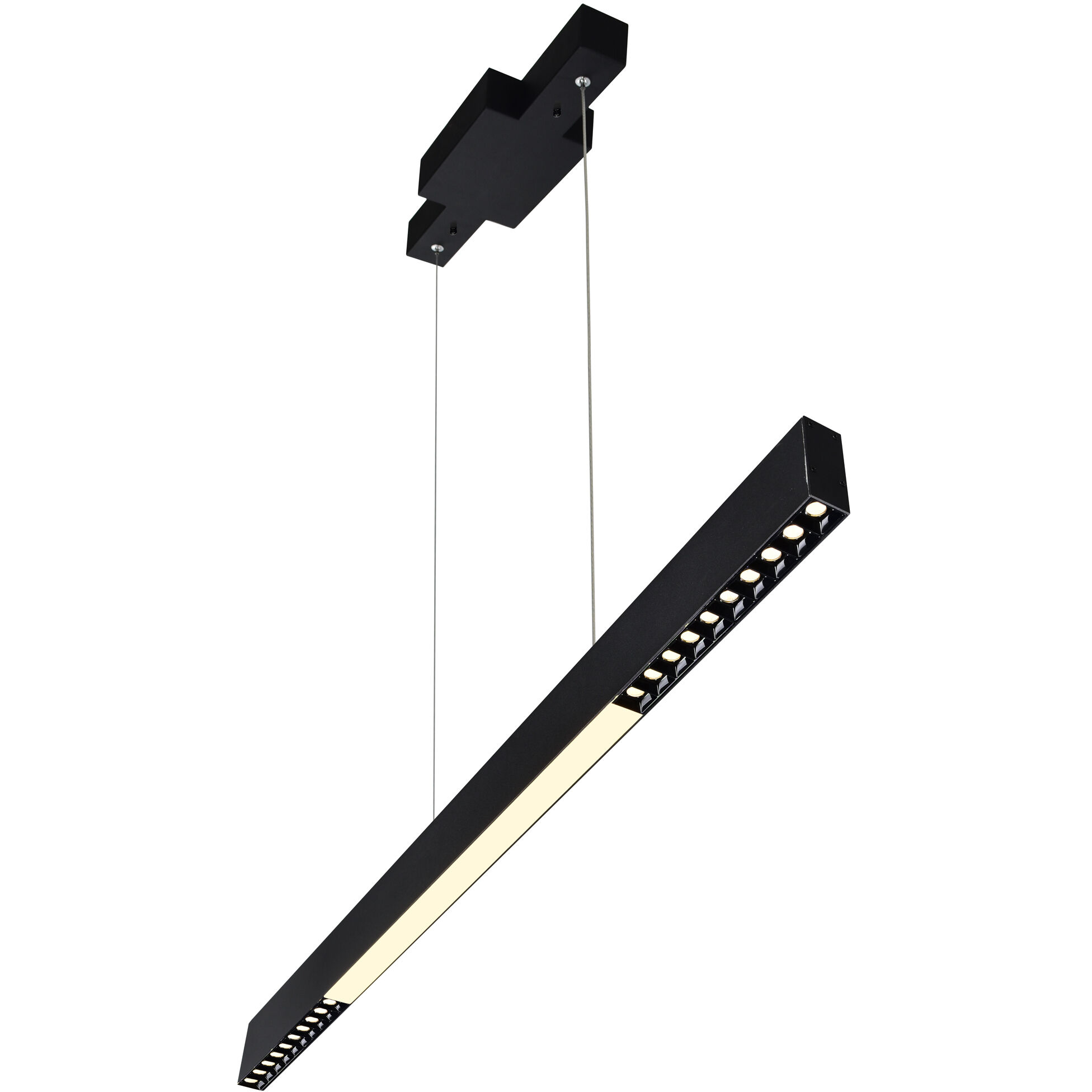 Pienza LED 45 inch Black Island/Pool Table Light Ceiling Light