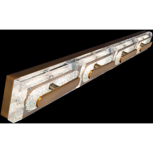 Soiree LED 36 inch Aged Brass Bath Vanity & Wall Light, Beyond