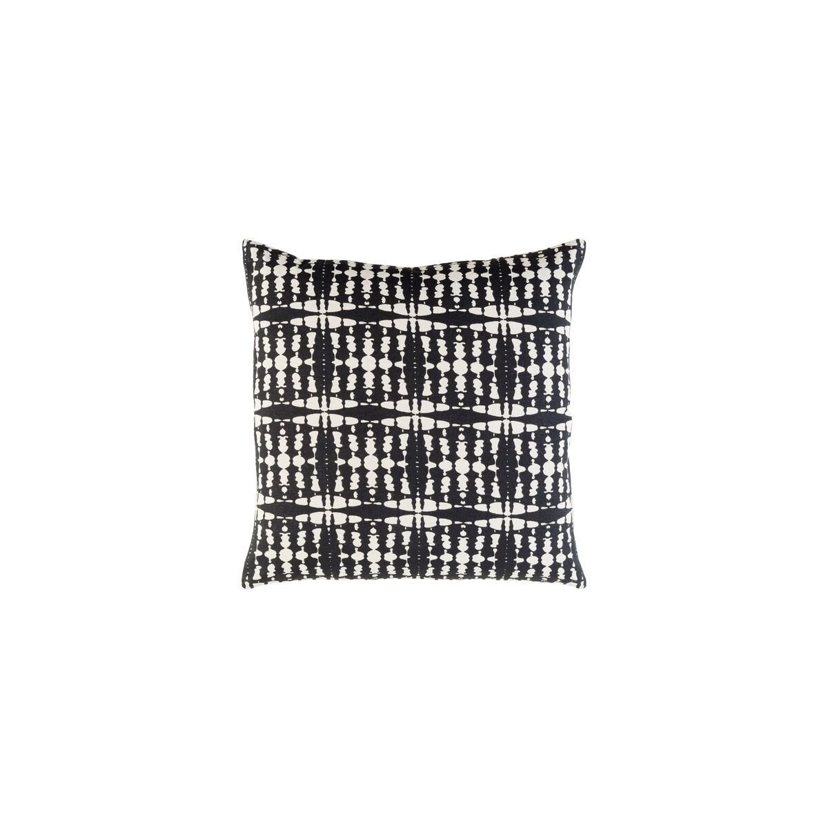 Ridgewood 20 X 20 inch Black and Khaki Throw Pillow