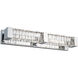 Beyond Guild LED 26 inch Polished Chrome Bath Vanity & Wall Light, Beyond