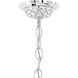 Sterling 5 Light 16 inch Polished Silver Chandelier Ceiling Light in Swarovski