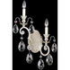 Signature Legacy Renaissance 2 Light 14 inch Antique Silver Wall Sconce Wall Light, Left