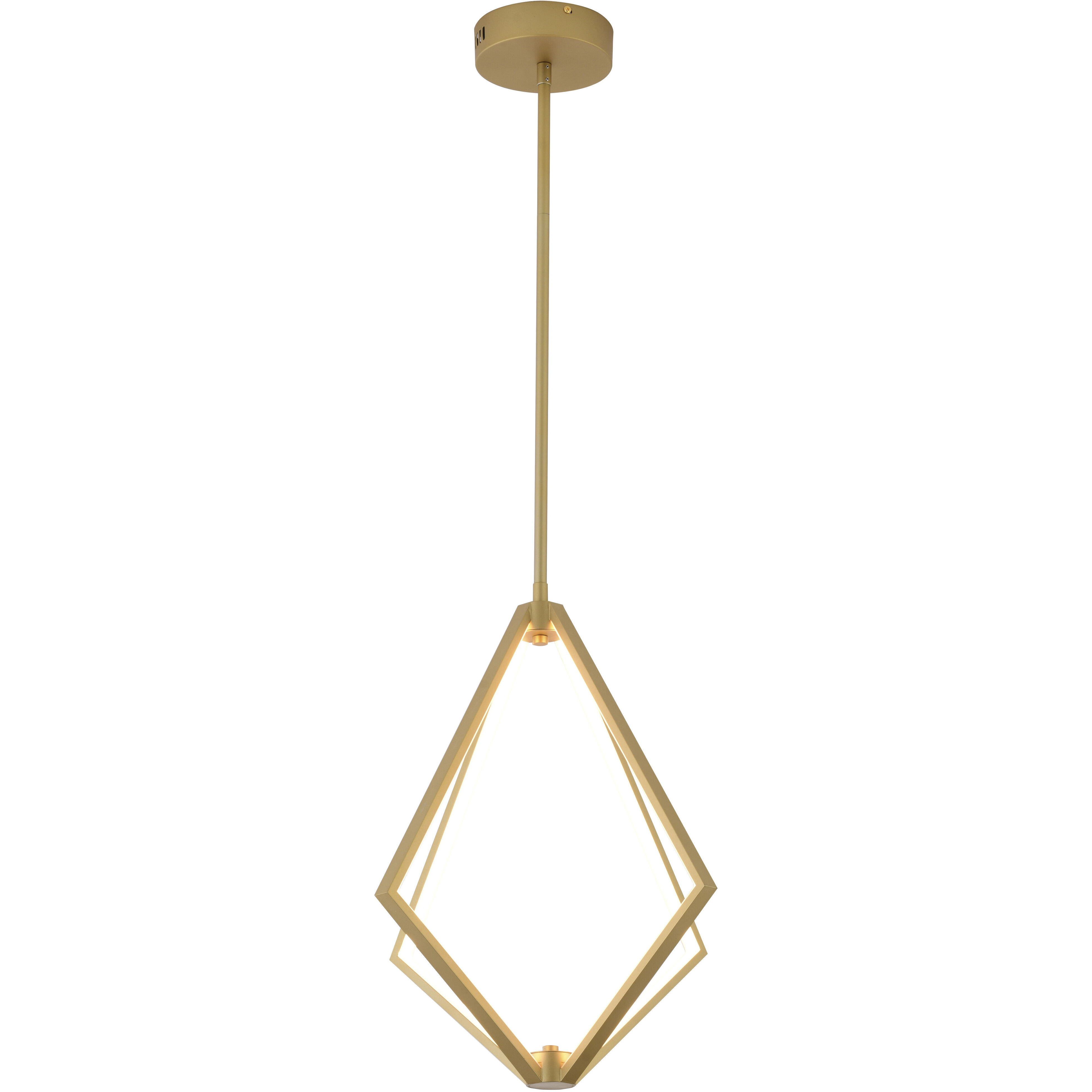 Canada LED 18 inch Gold Chandelier Ceiling Light