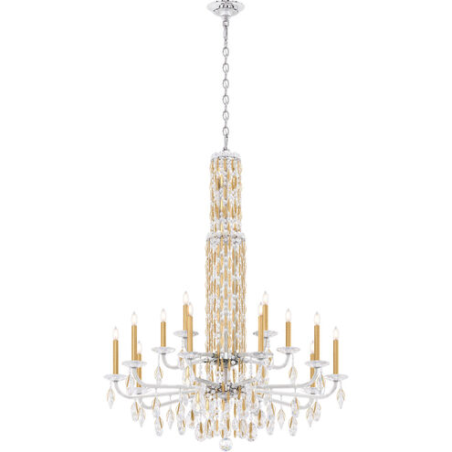 Siena 17 Light 40.5 inch White Chandelier Ceiling Light in Heritage, No Spikes